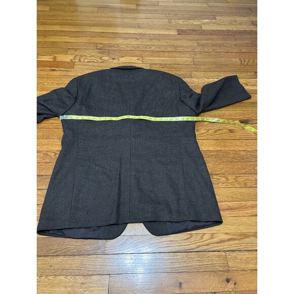 Arnold Brant Loro Piana Men's Sz 46R Brown Wool Cashmere 3 Button Blazer Jacket - Picture 9 of 10